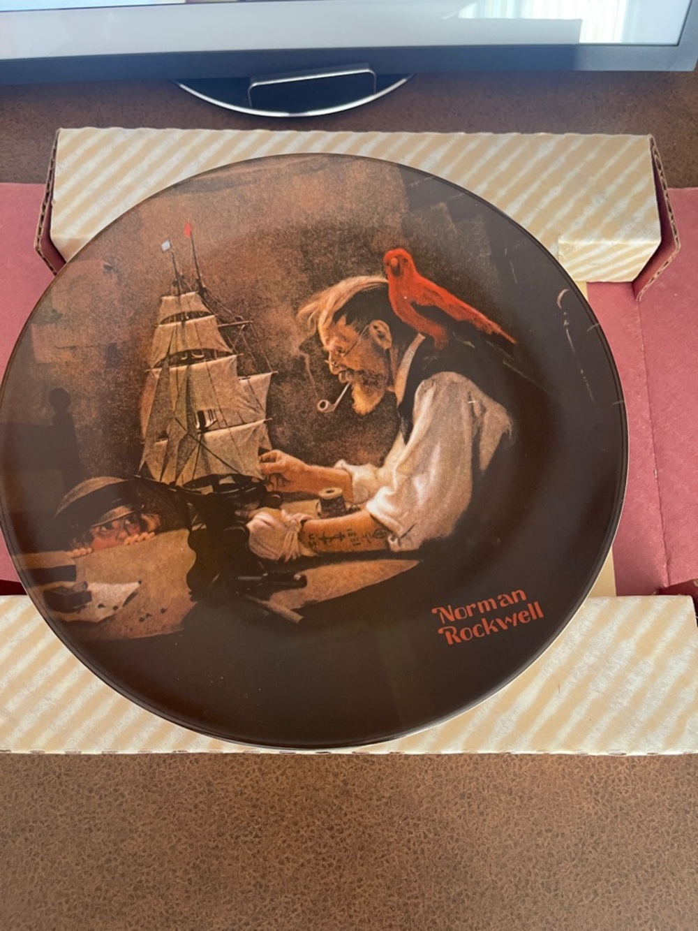 The Rockwell Heritage Collection “ The Ship Builder” by Norman Rockwell